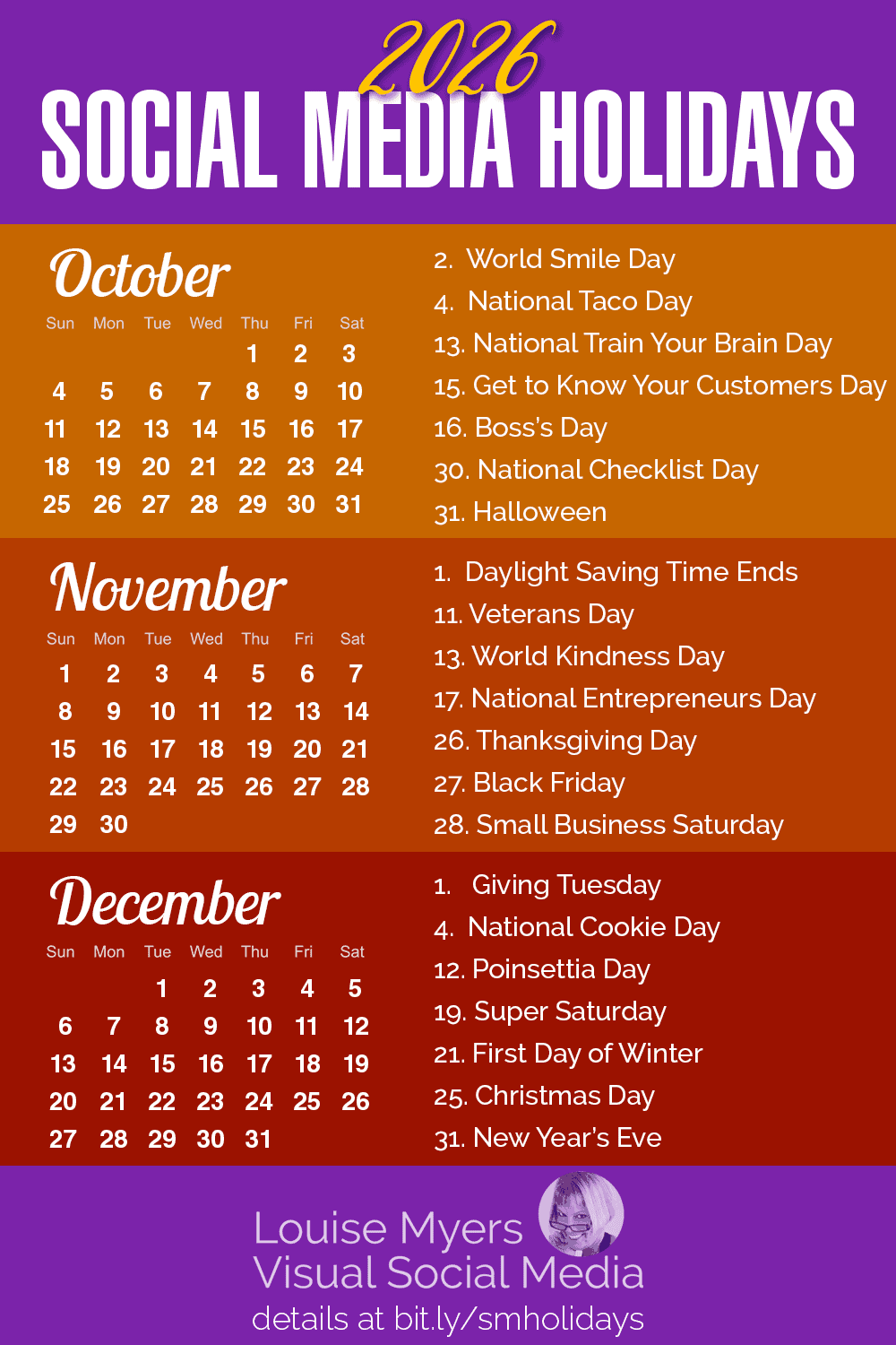 100 Social Media Holidays You Need In 2025 26 Indispensable 