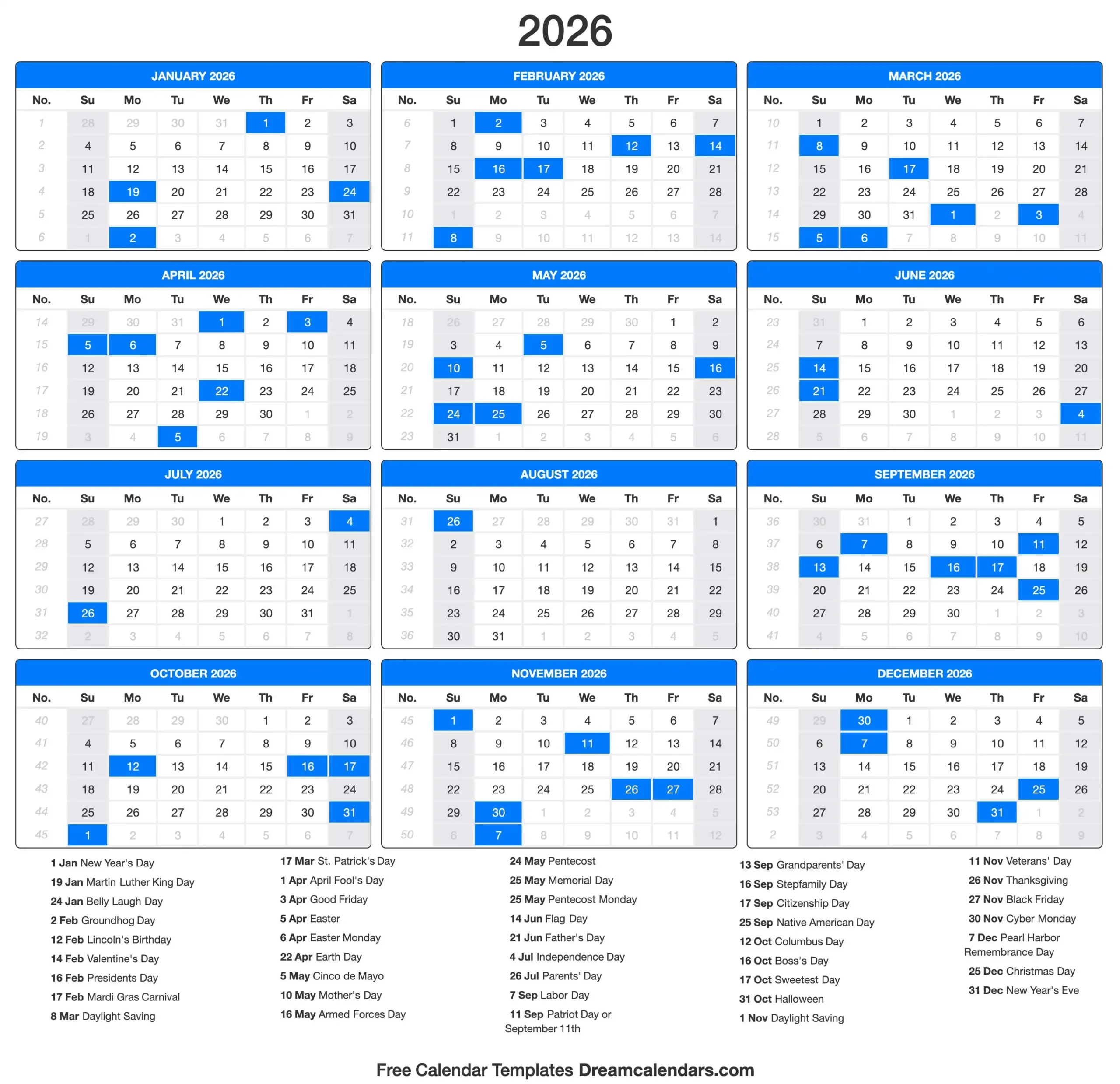 Ksu Spring 2026 Calendar Printable