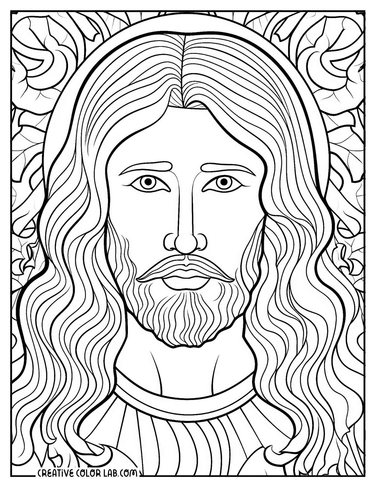 Jesus Coloring Pages Printable
