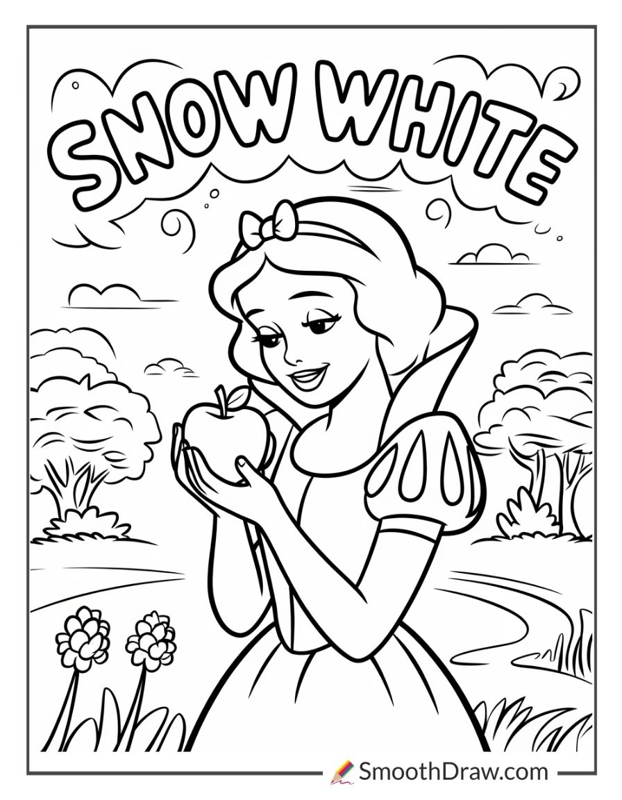 Disney Princesses Coloring Pages Printable