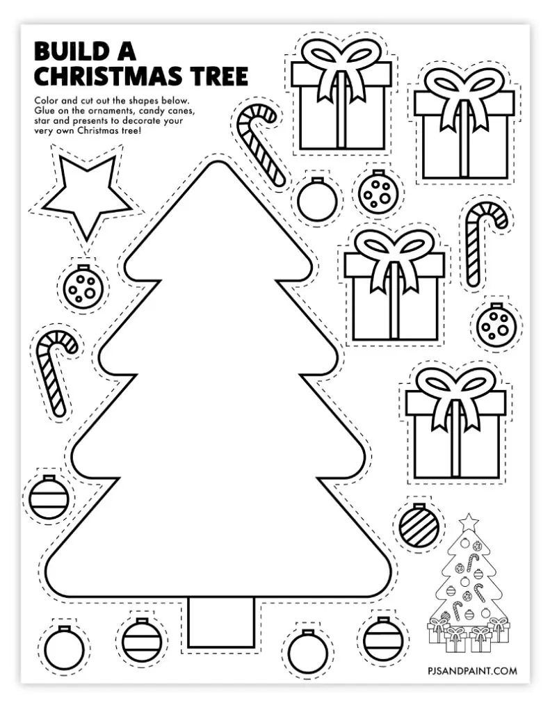 Christmas Cut Outs Printable