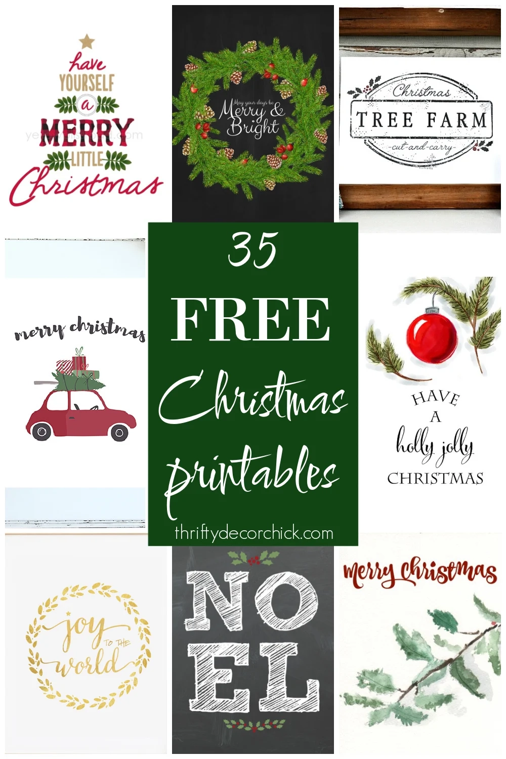 Xmas Labels Printable Free