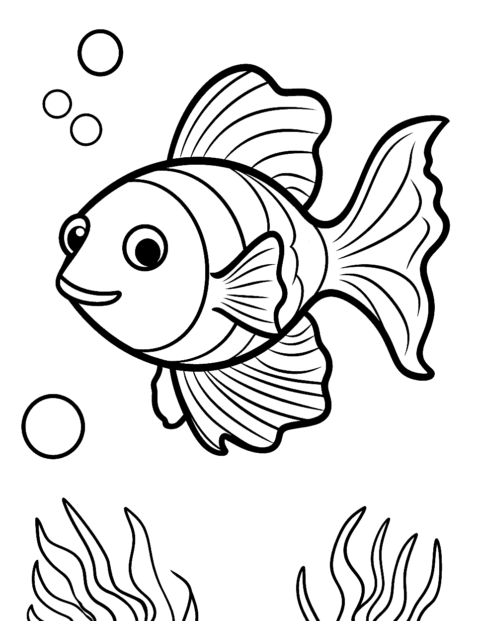 50 Fish Coloring Pages Free Printable Sheets Worksheets Library