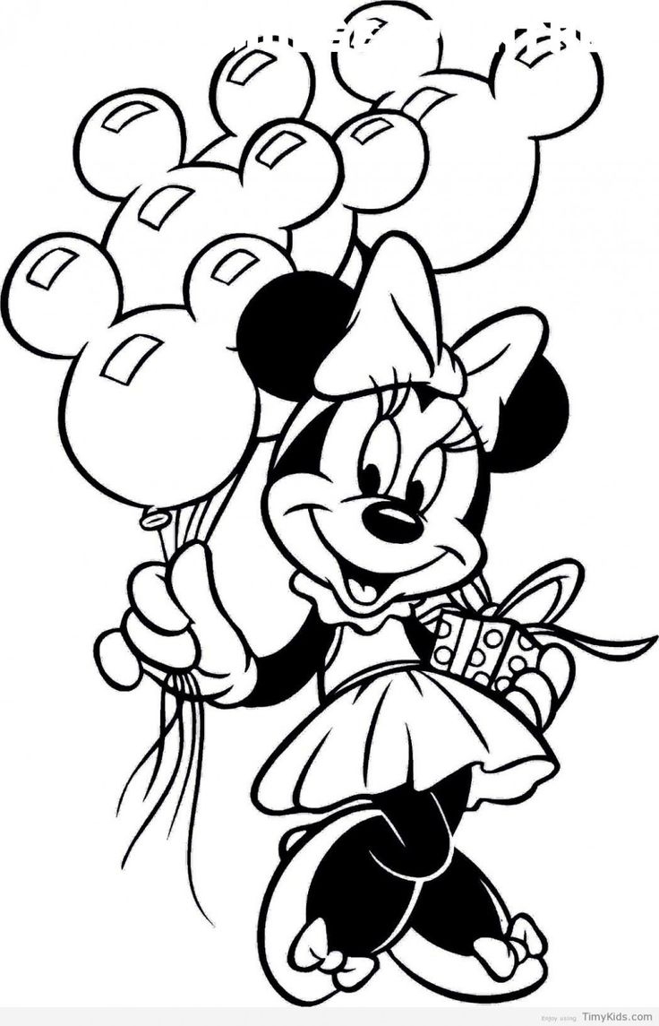 8 Mickey Mouse Printable Coloring Pages