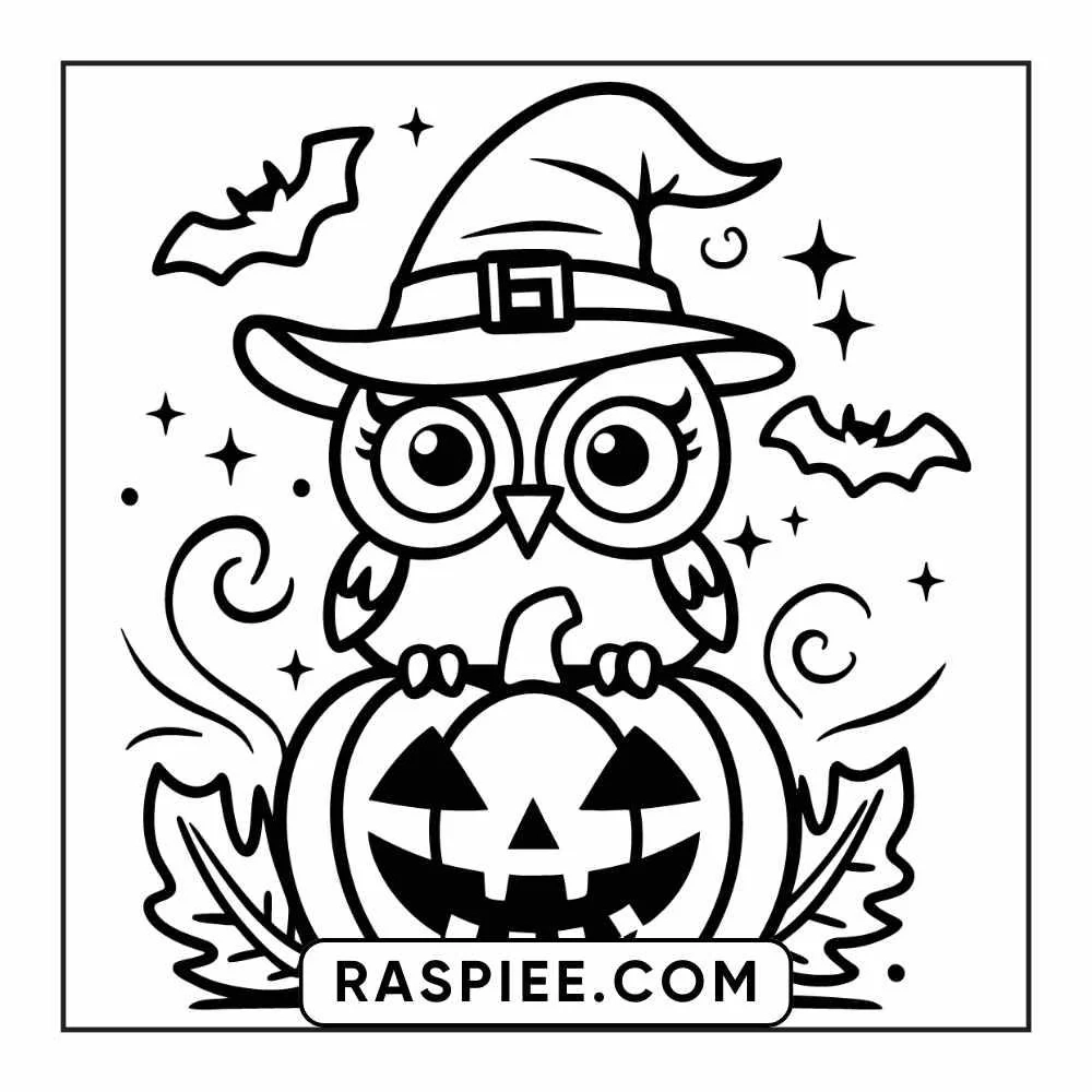 Halloween Coloring Printable