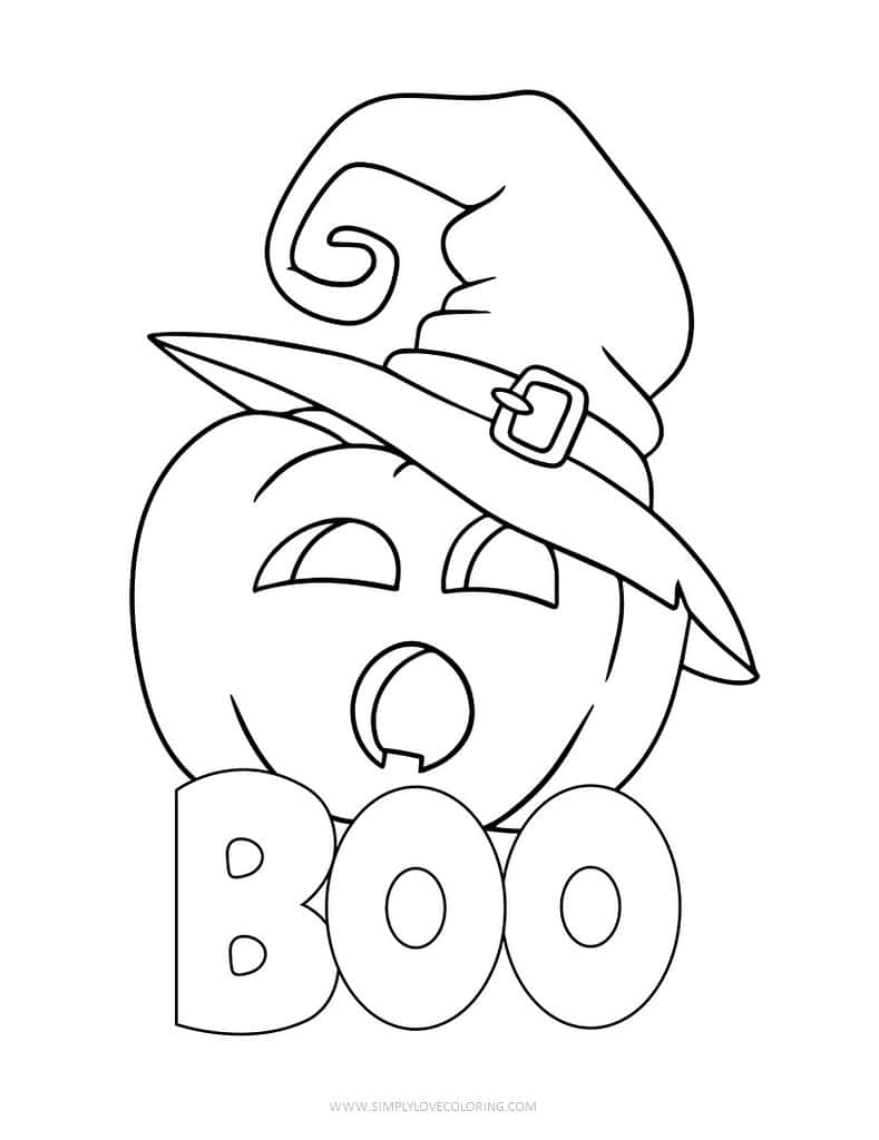 84 Free Halloween Coloring Pages Free PDF Printables Simply 