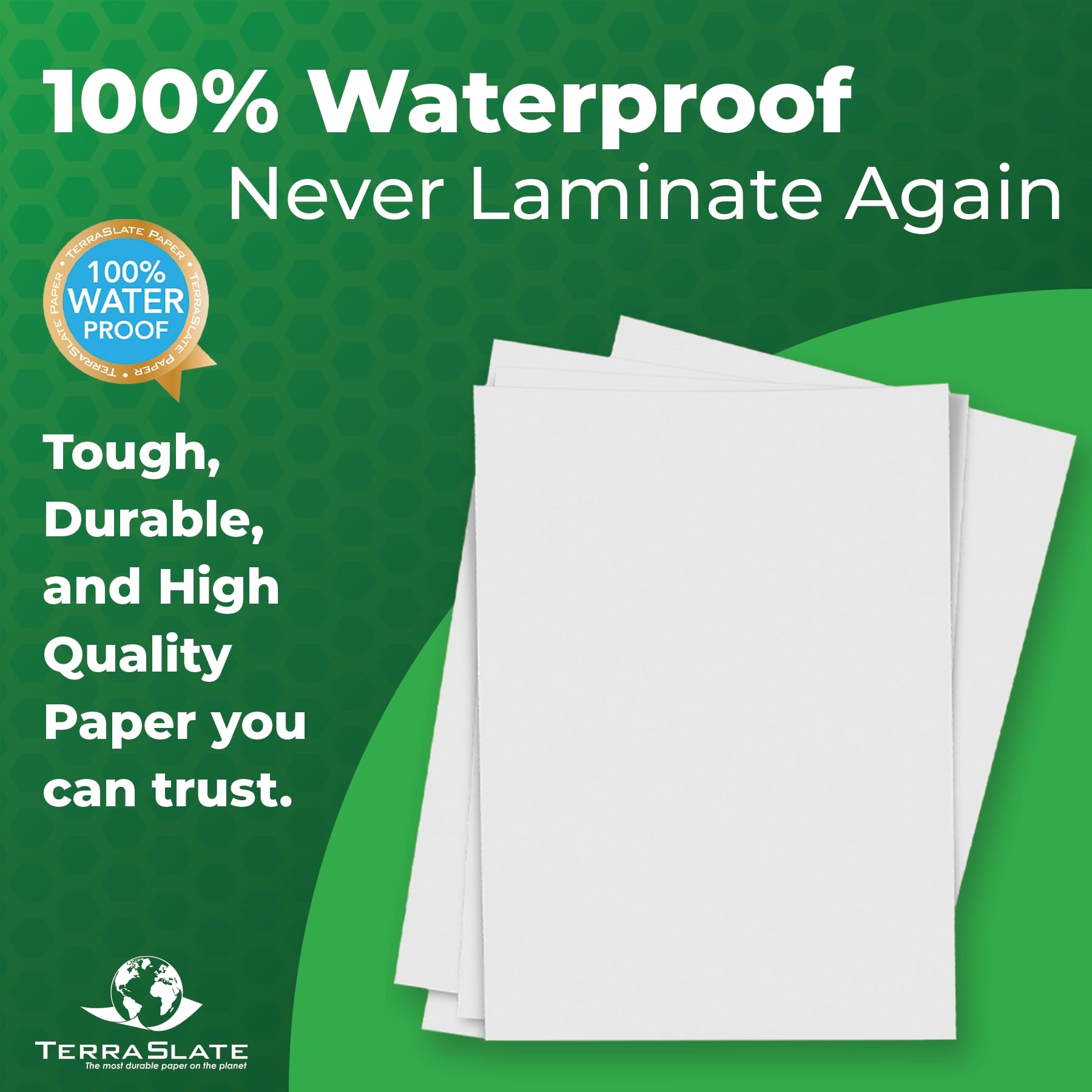 Amazon TerraSlate Printable Waterproof Paper For Laser 