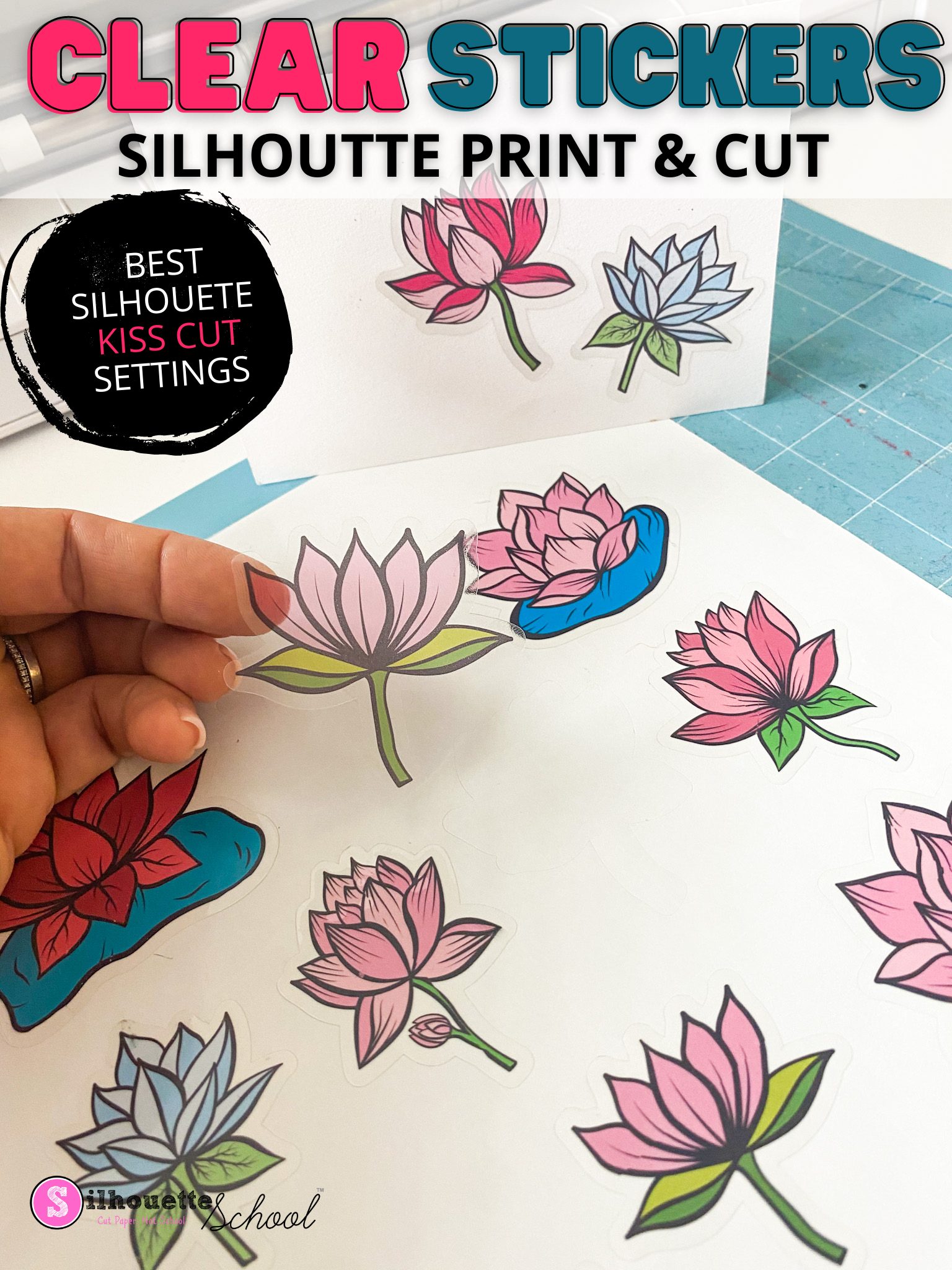 Best Printable Clear Sticker Paper For Silhouette Stickers 