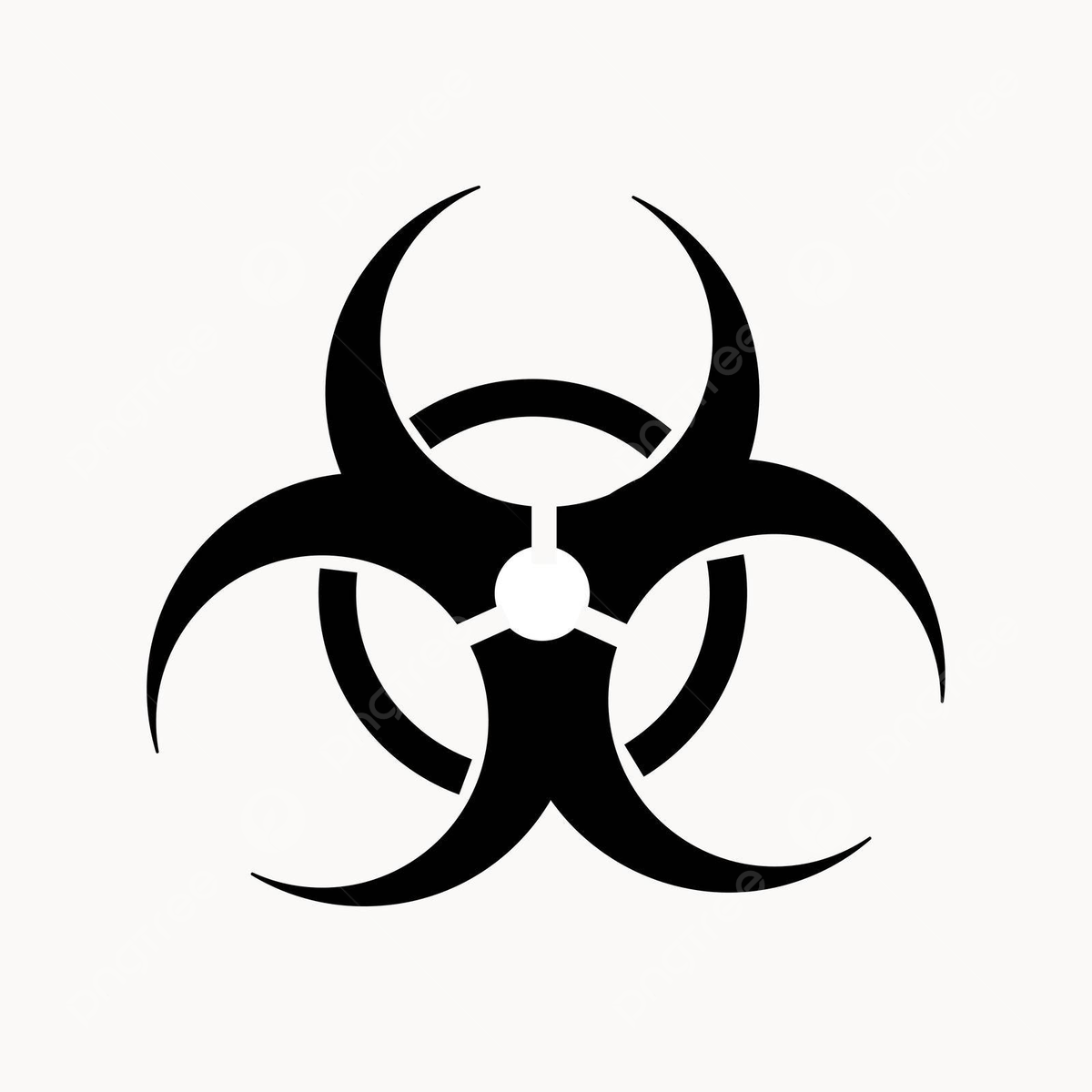 Biohazard Symbol PNG Transparent Images Free Download Vector 