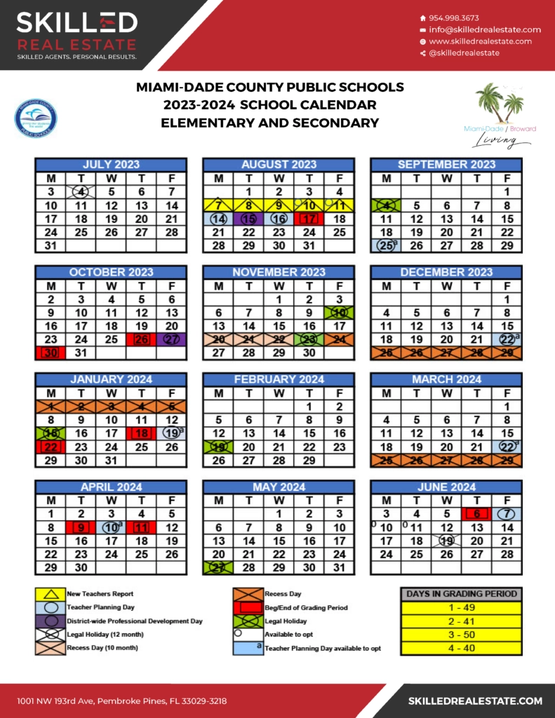 Broward County 2024 2025 Calendar School Academic Calendar