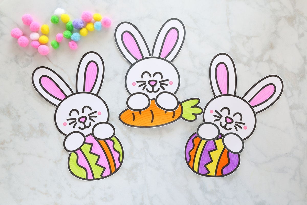 Easter Bunny Template Free Printable