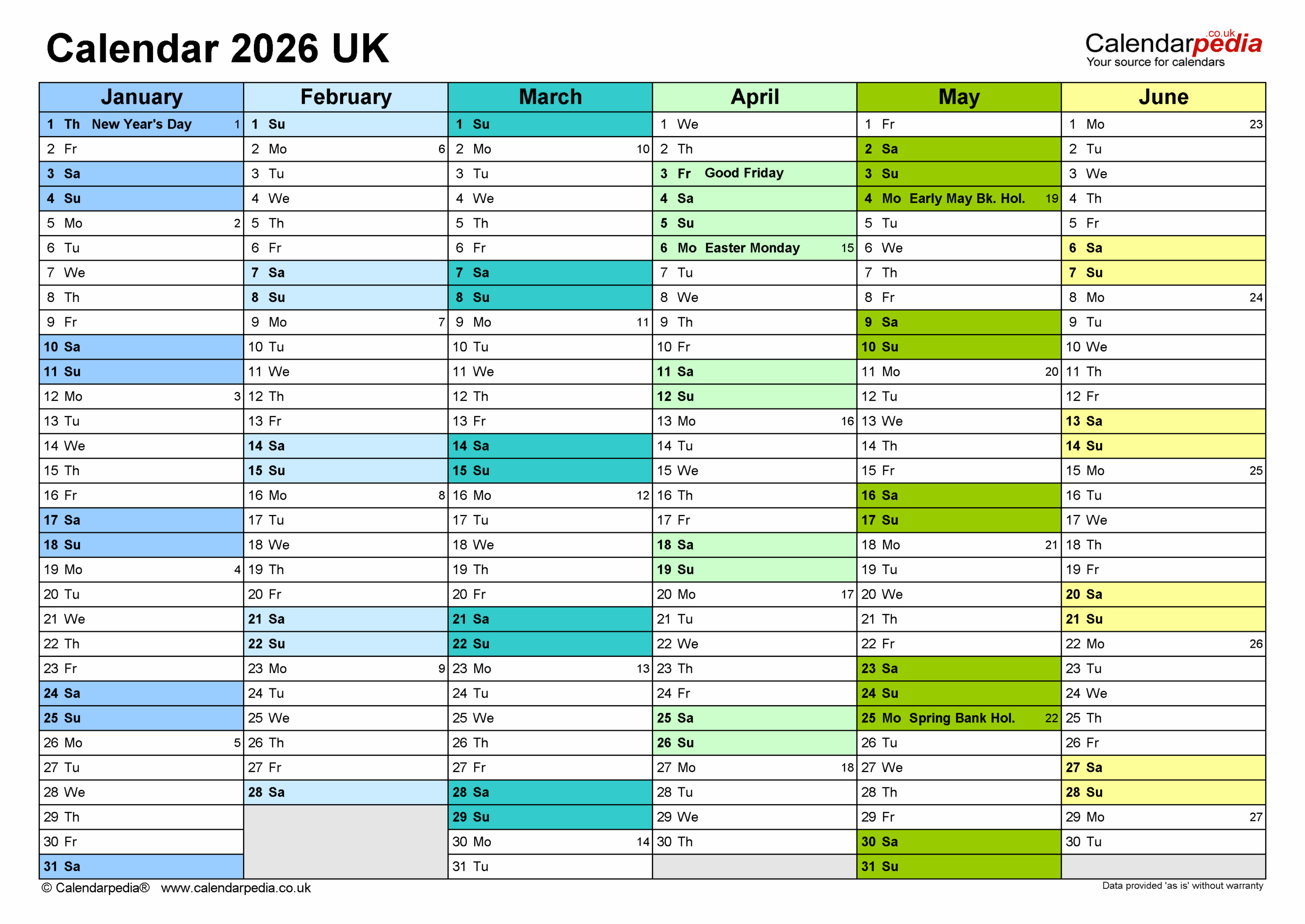 Free Printable 2026 Employee Attendance Calendar Pdf