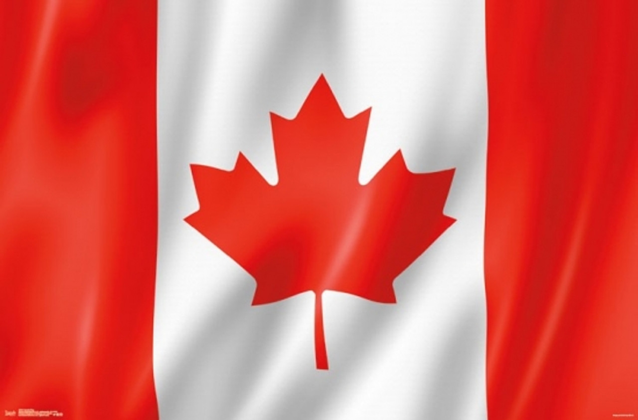 Canada Flag Poster Poster Print Item VARTIARP15045 Posterazzi