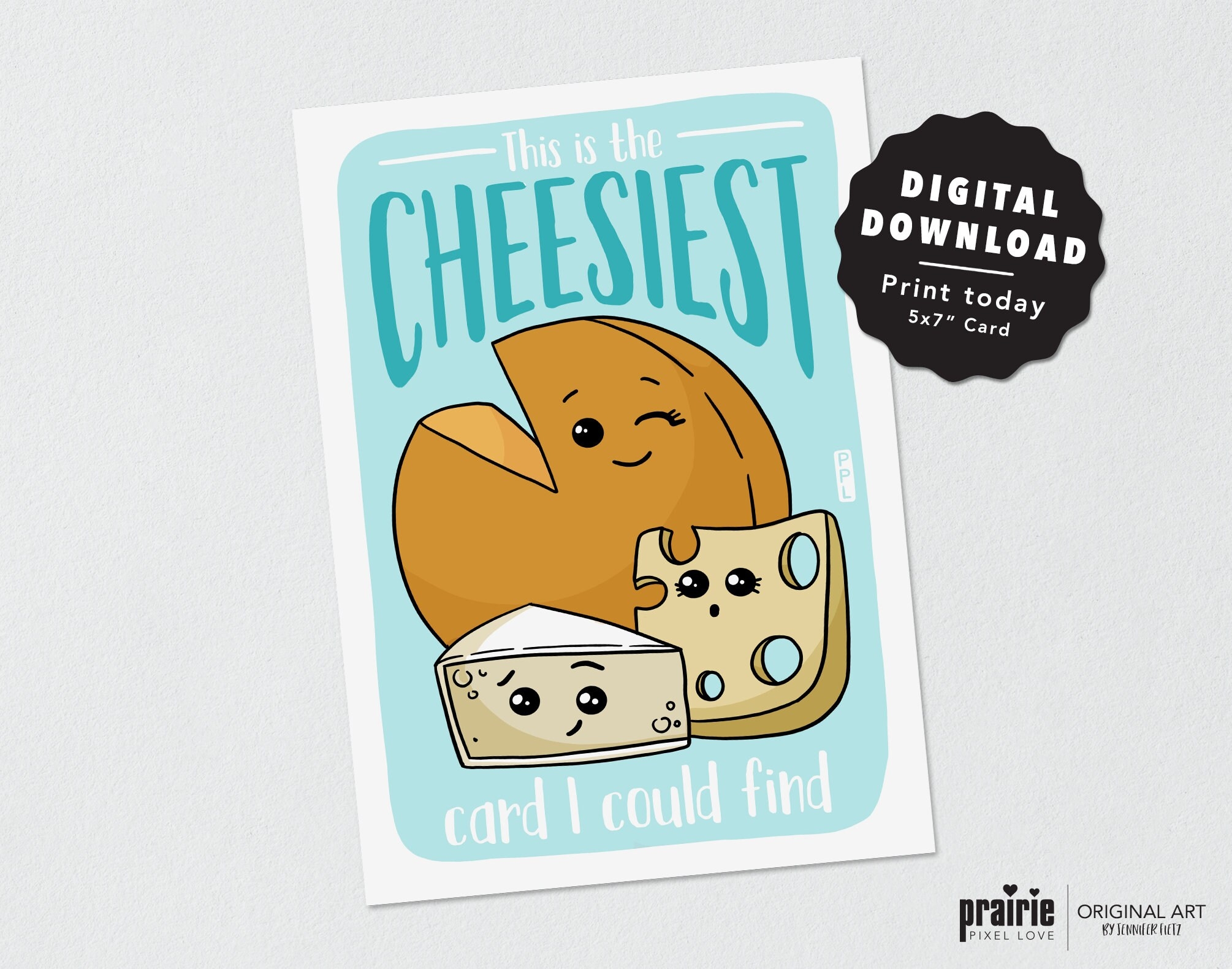 Printable Cheese Puns