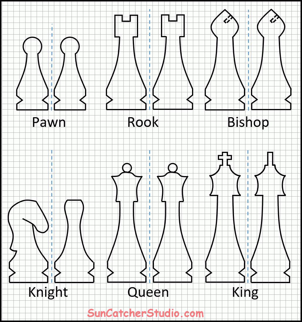 Printable Chess Pieces