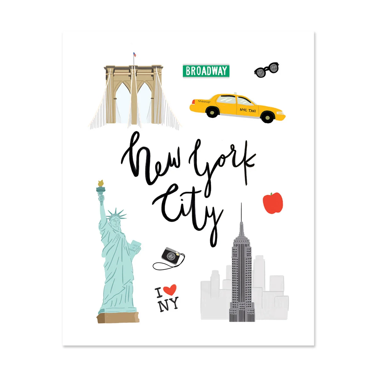 New York Printable