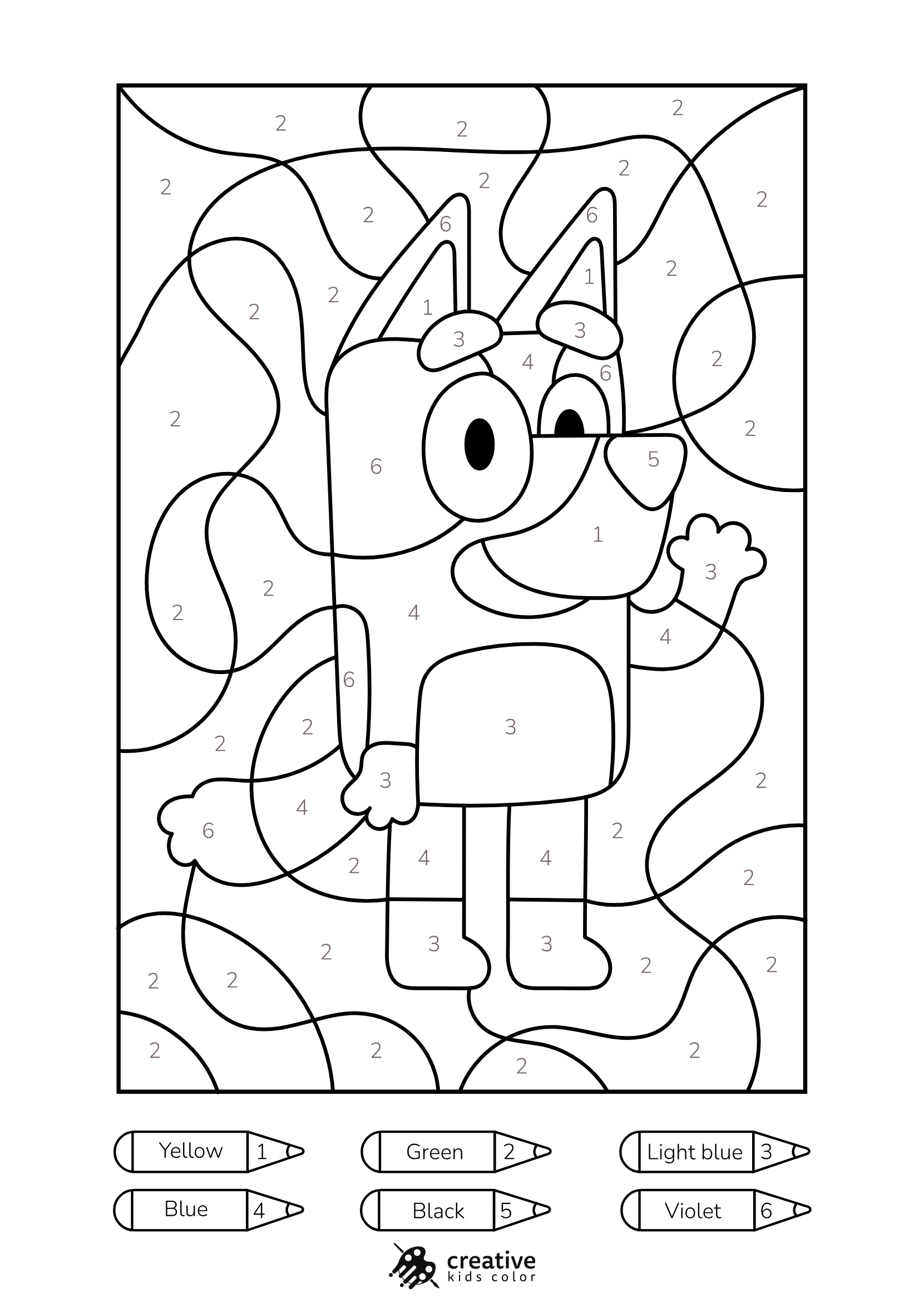 Free Paint By Numbers Printable