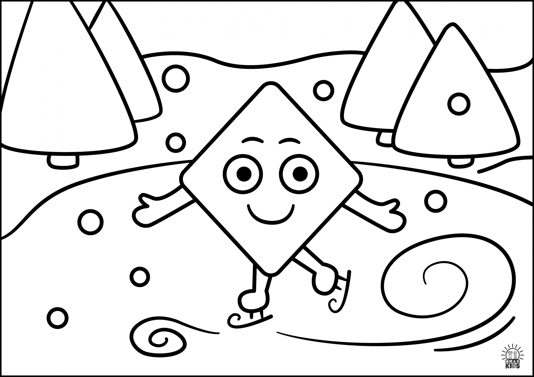 Shapes Coloring Pages Printable