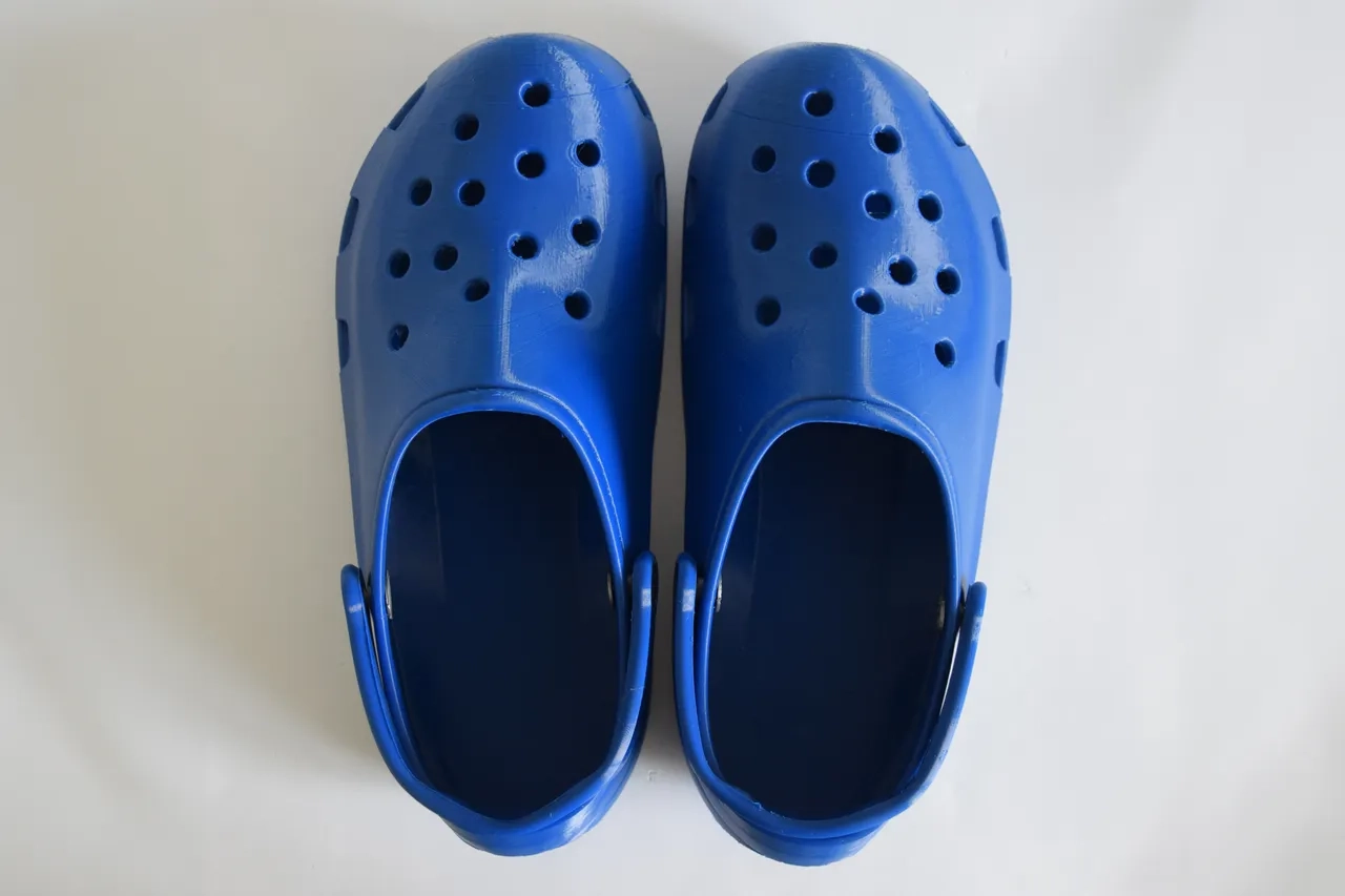 Crocs Shoes Fully 3d printed Von MakerVerse Designs 