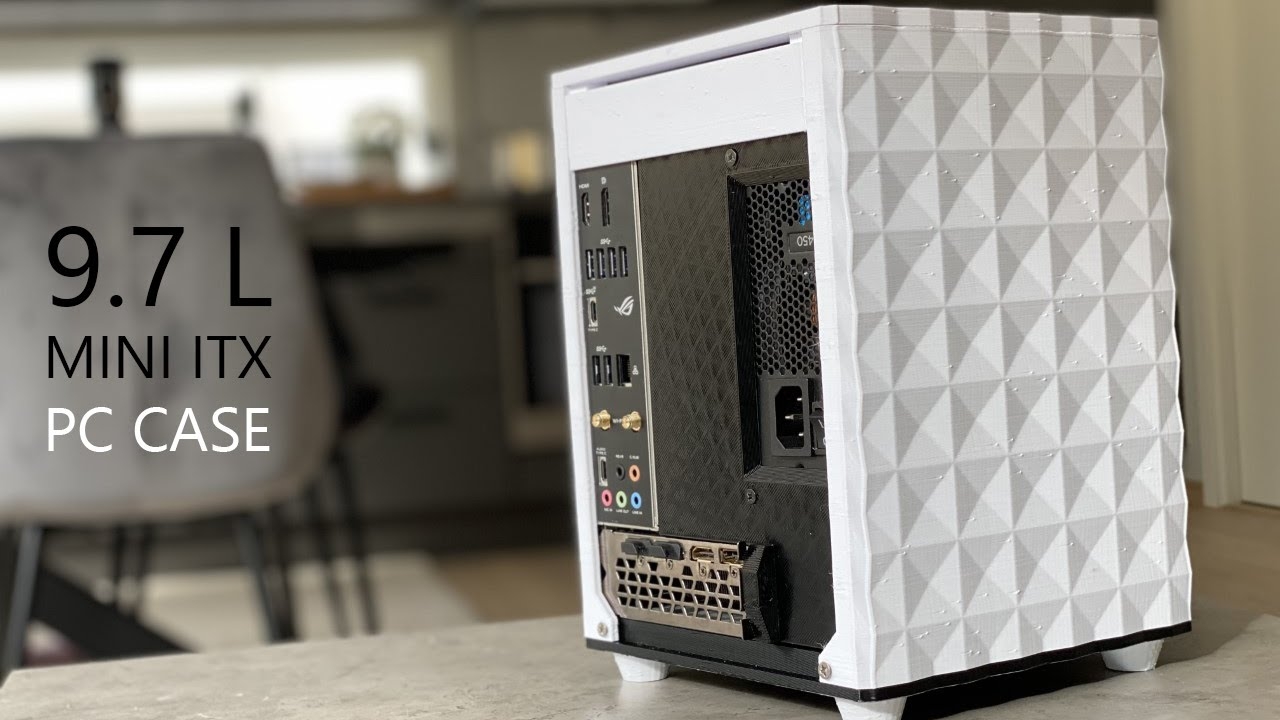 CUSTOM MINI ITX PC BUILD 9 7L 3D PRINTABLE