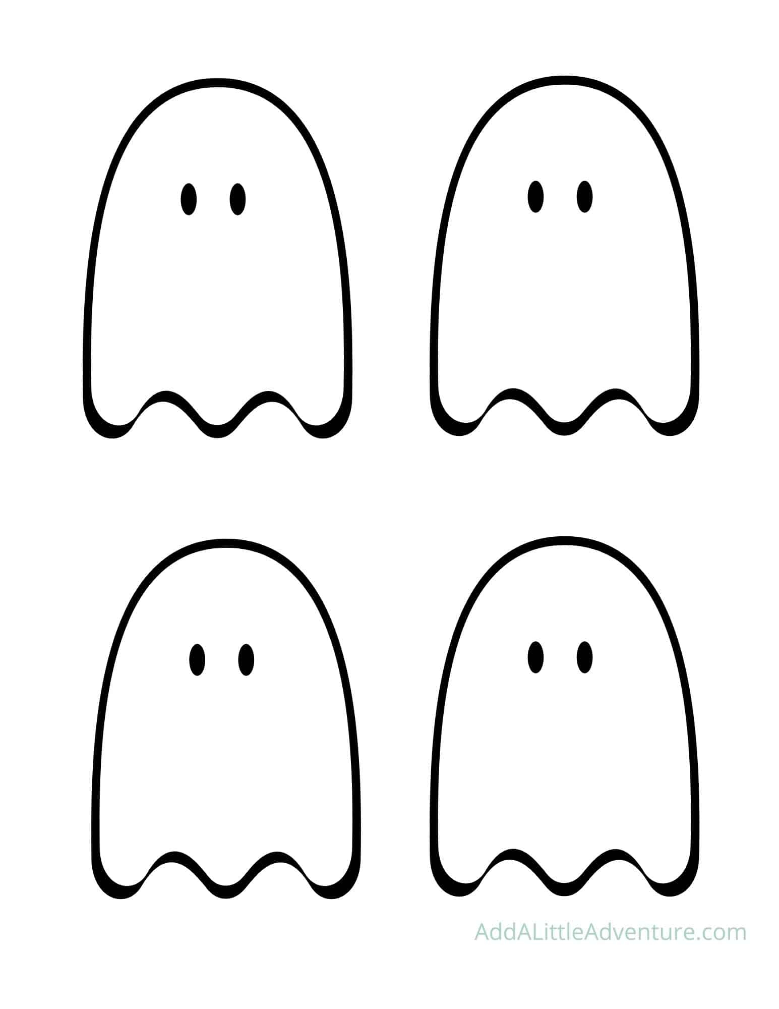 Ghost Template Printable Pdf