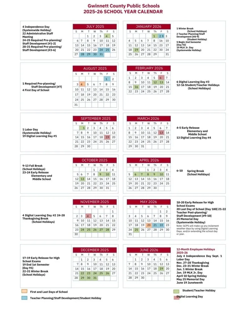Cyfair Isd 20252026 Calendar School Academic Calendar