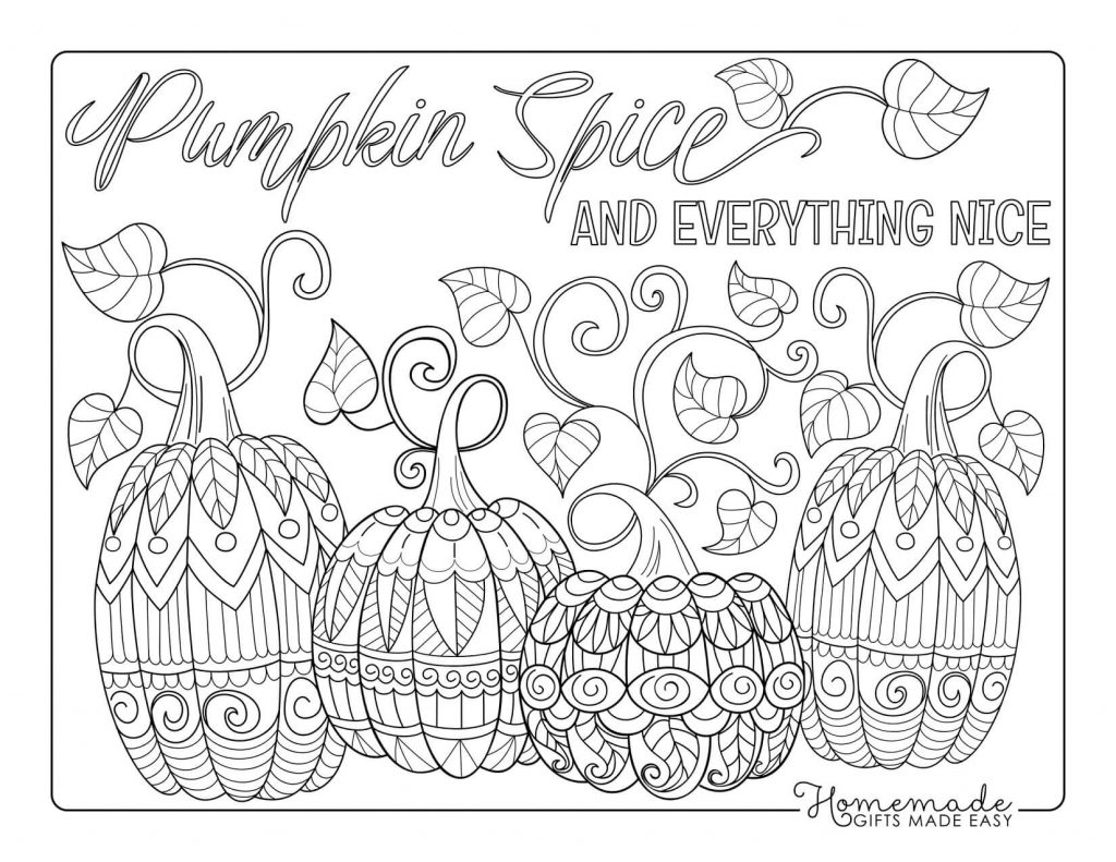 Fall Coloring Pages For Kids amp Adults 2023 Paper Mill Blog