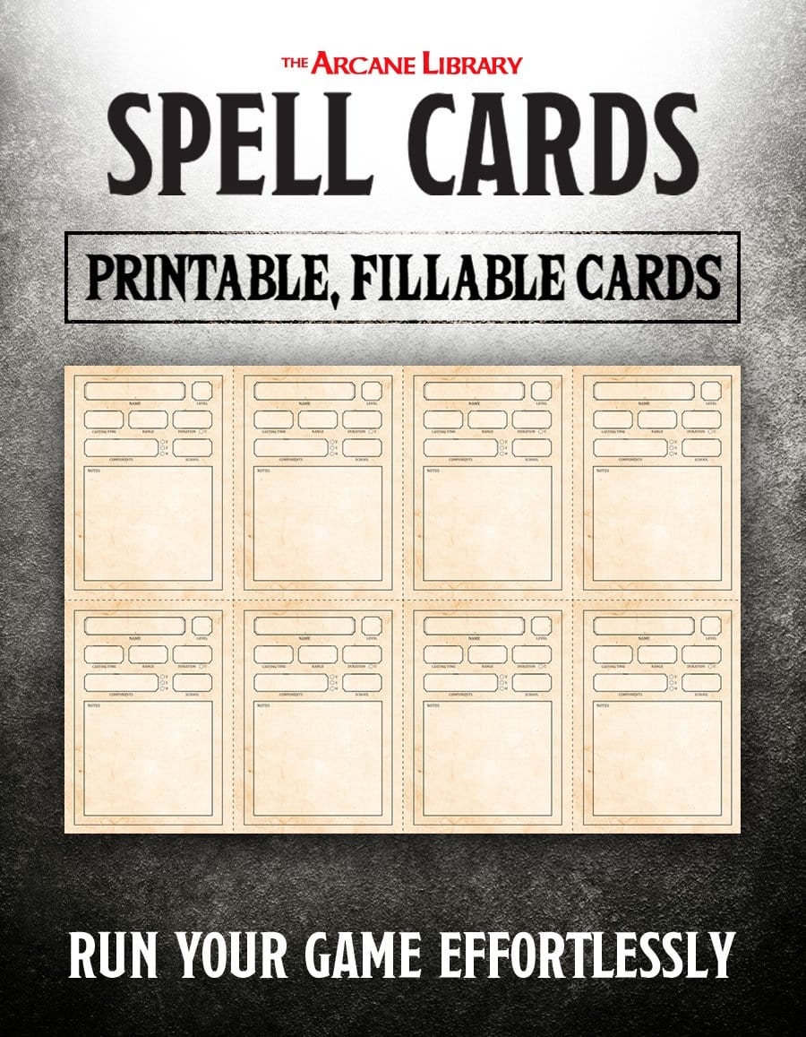 Printable Magic Cards