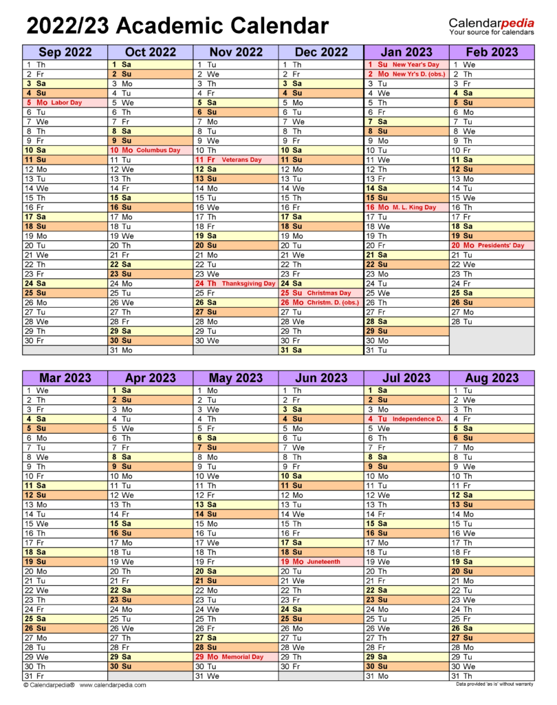 Fordham University Academic Calendar Printable