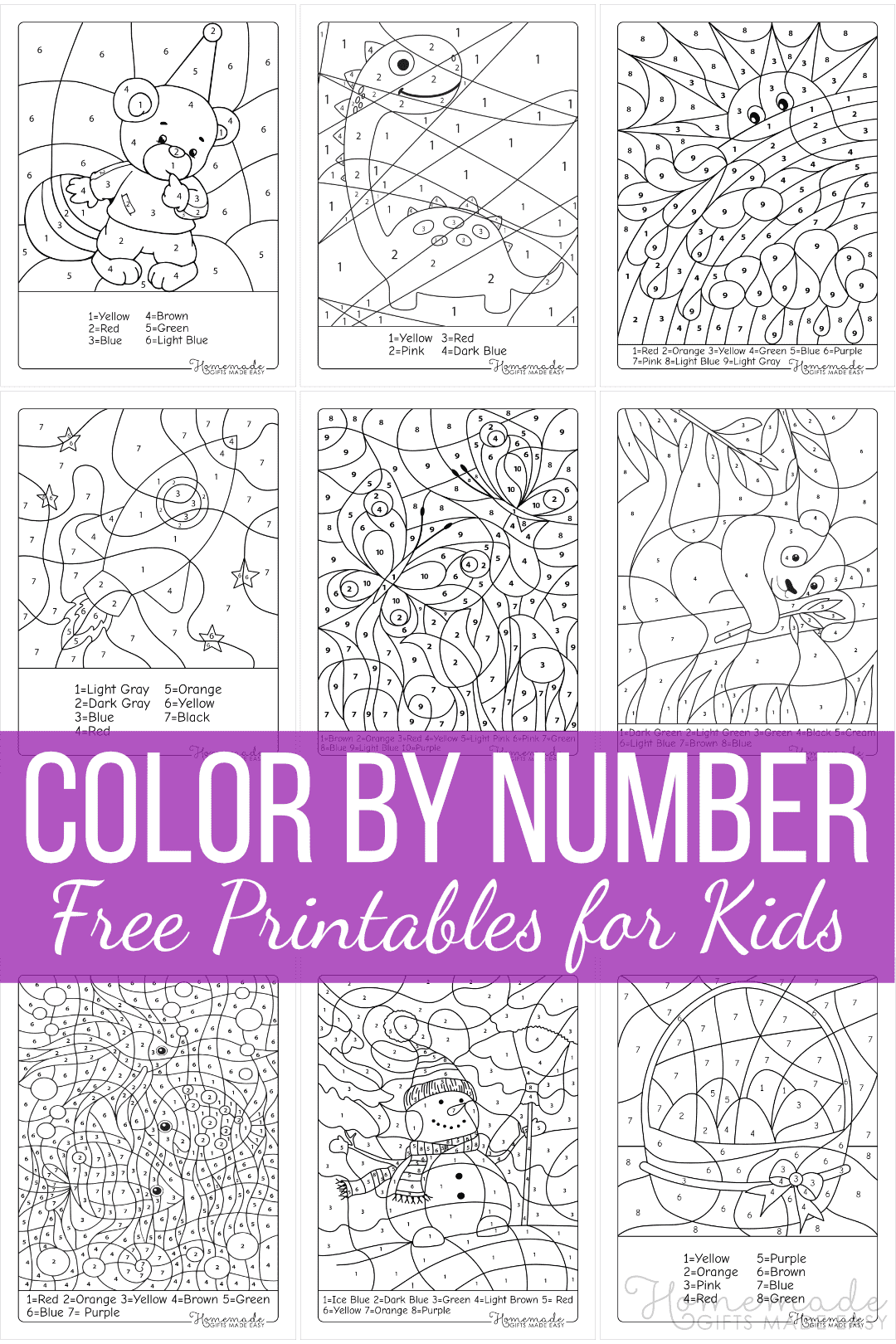 Painting Paint By Numbers Printable