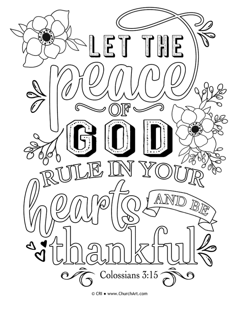 Free Printable Biblical Coloring Pages