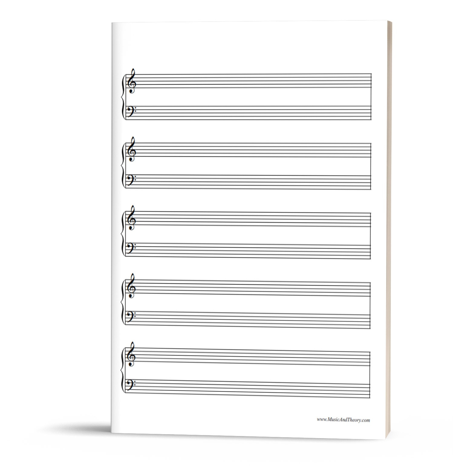 Printable Staff Paper Free
