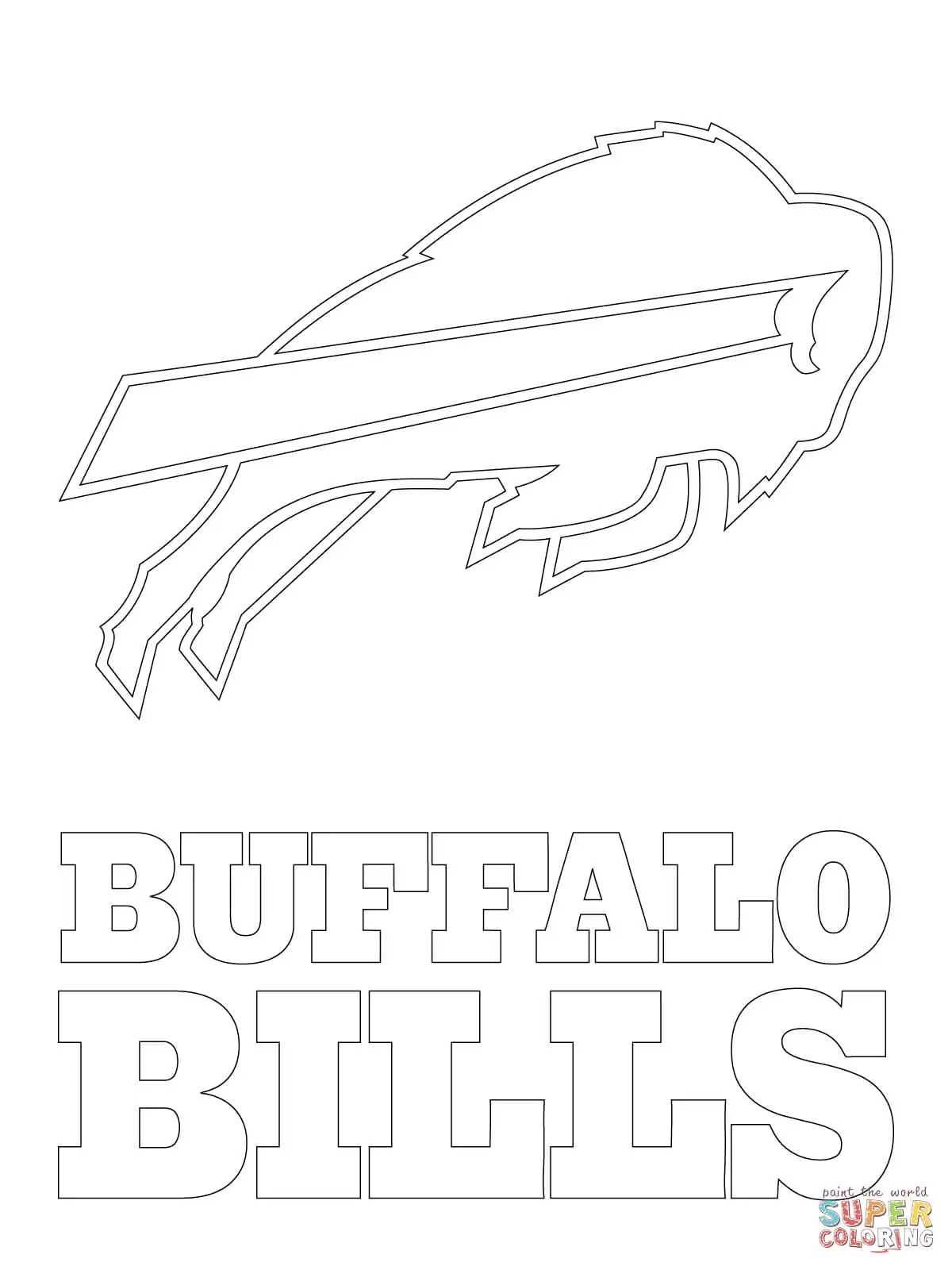 Free Printable Buffalo Bills Logo Printable Party Favors