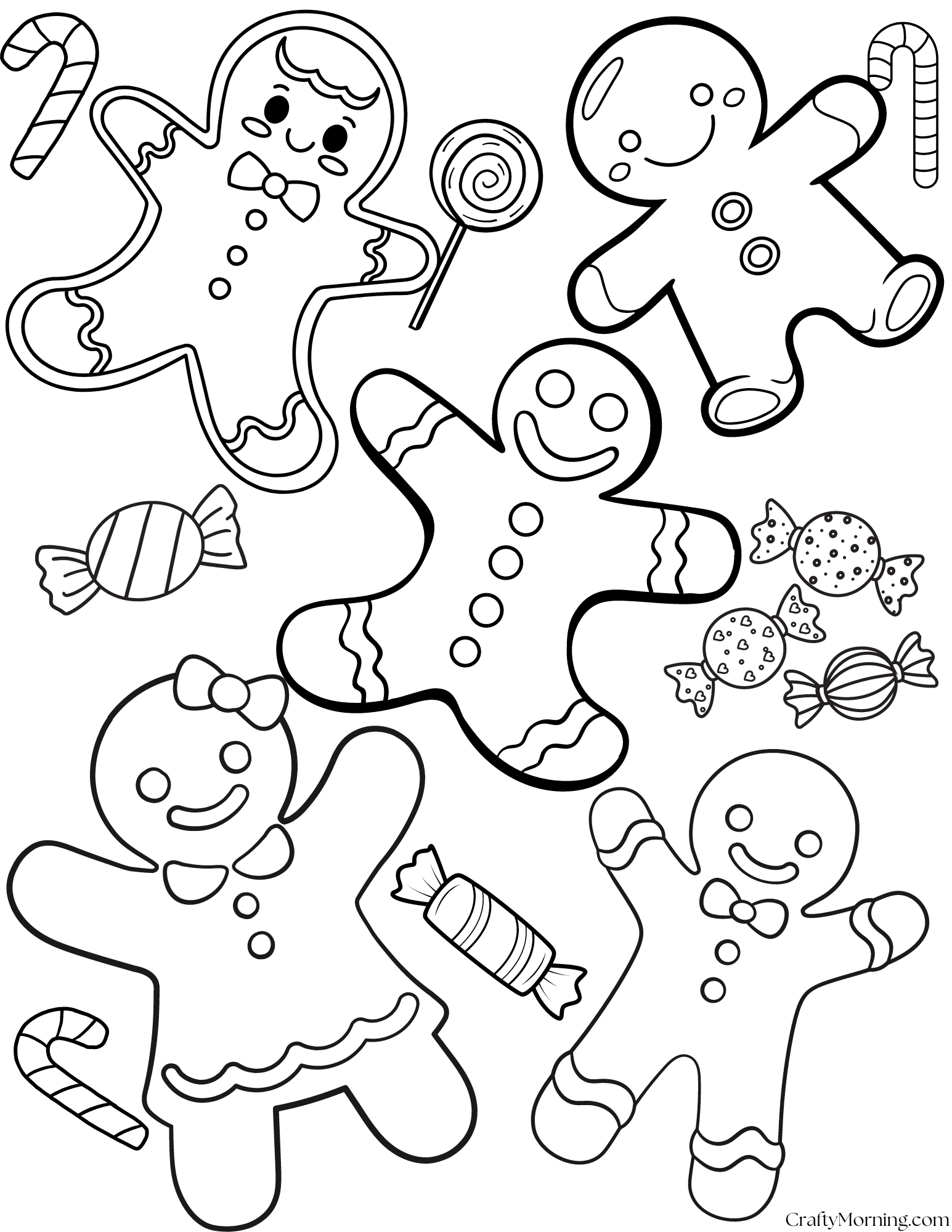 Coloring Sheets For Christmas Printable