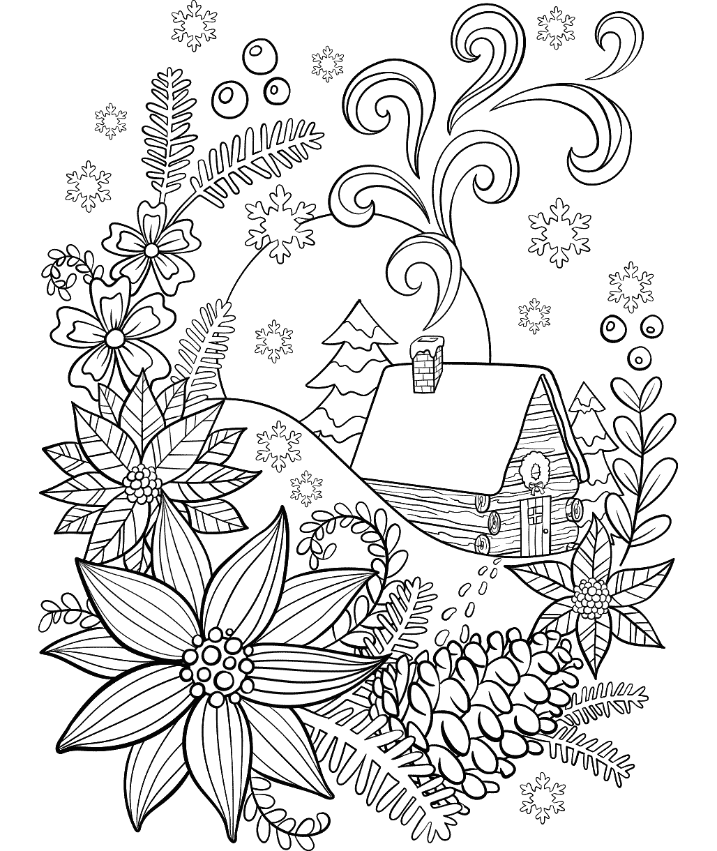 Hard Printable Coloring Pages