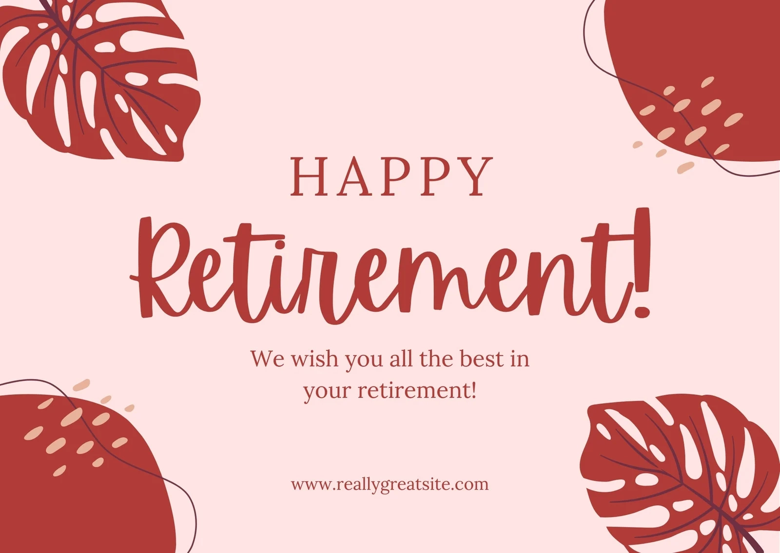 Free Printable Customizable Retirement Card Templates Canva