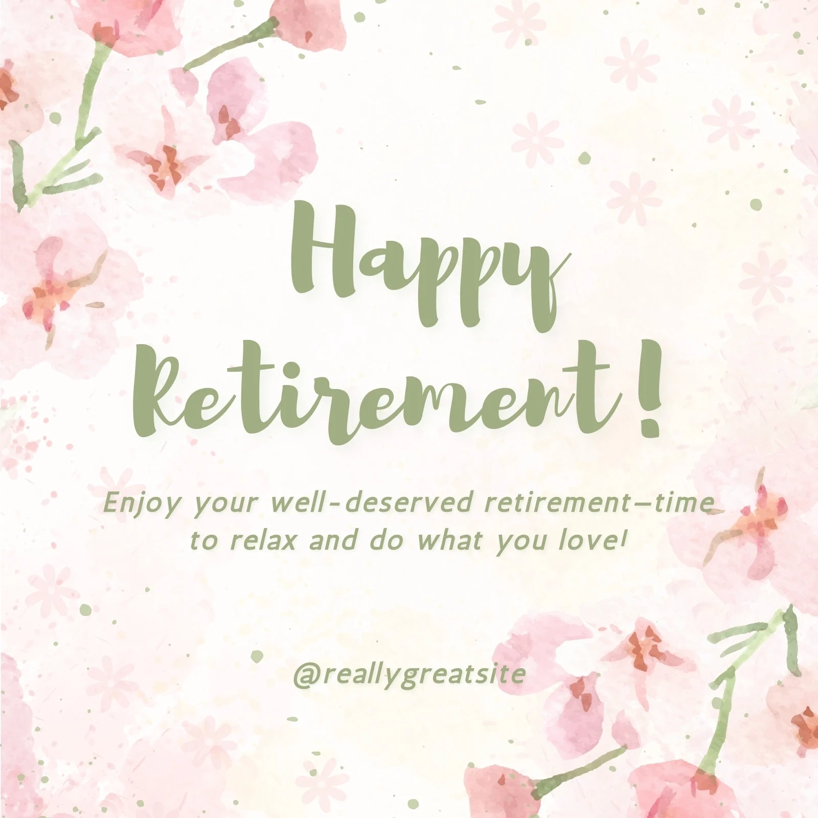 Printable Retirement Cards