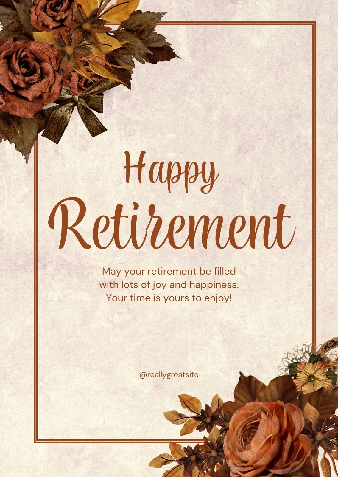 Free Printable Customizable Retirement Card Templates Canva
