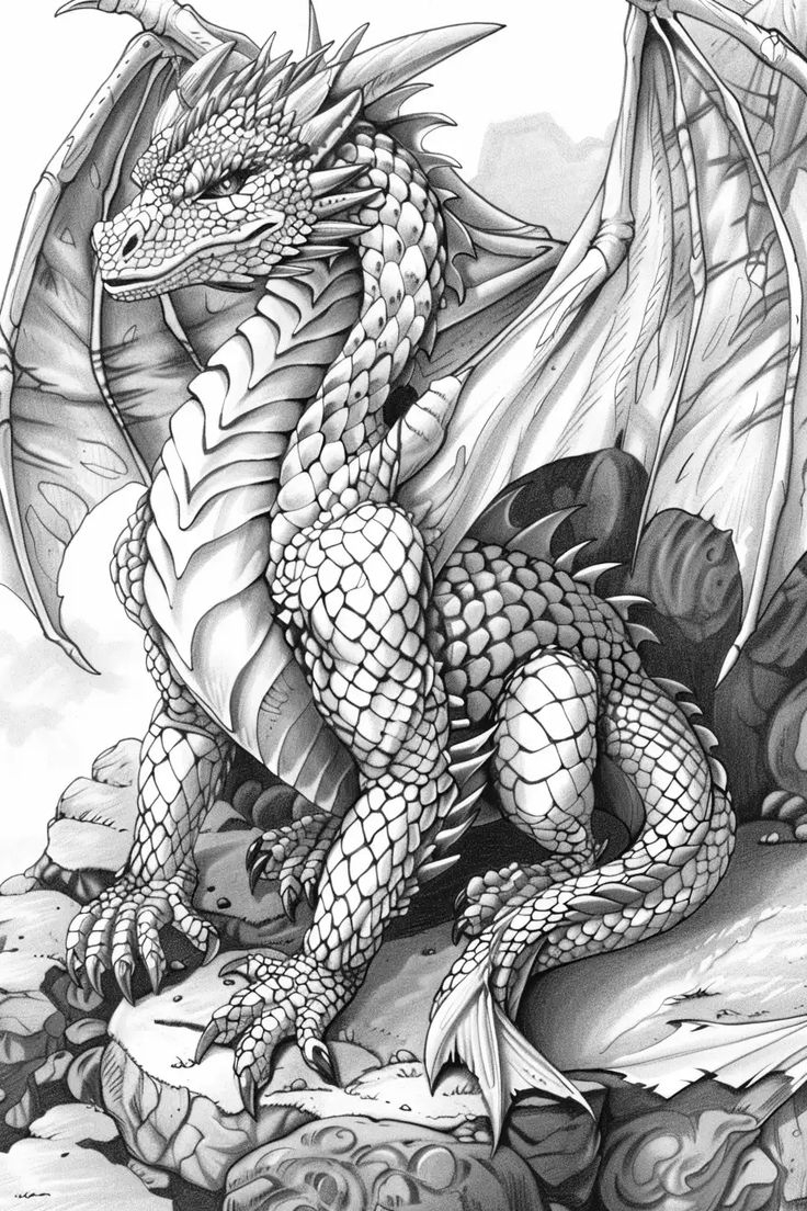 Free Printable Dragon Coloring Pages For Kids amp Adults Storiespub