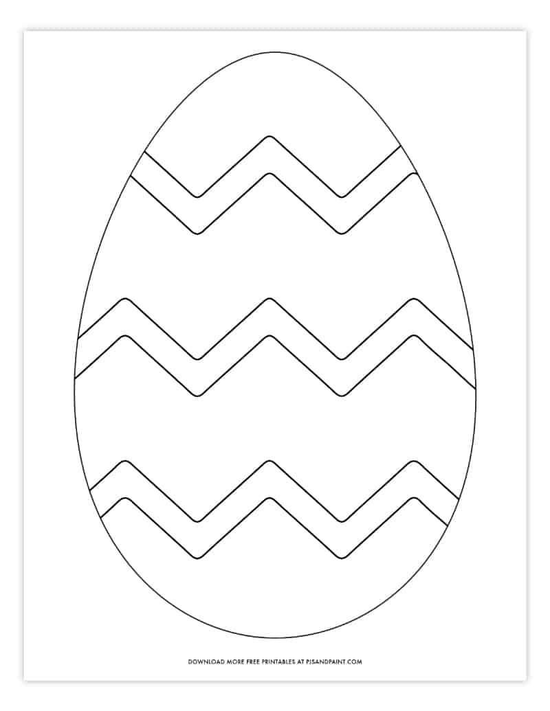Easter Eggs Printable Free