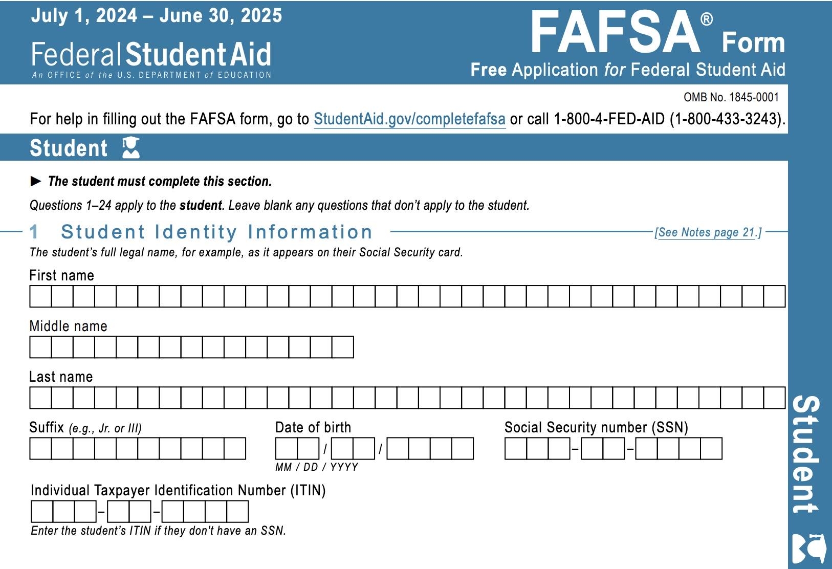Free Printable Fafsa Worksheet Download Free Printable Fafsa 