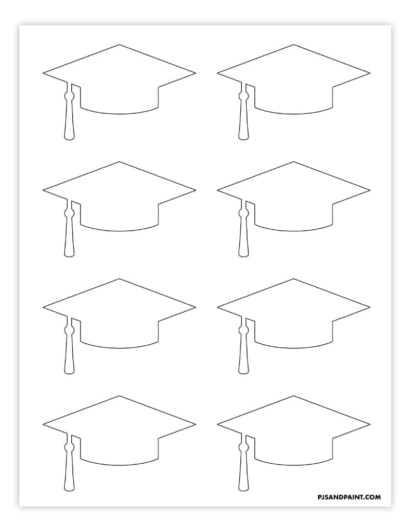 Graduation Hat Printable