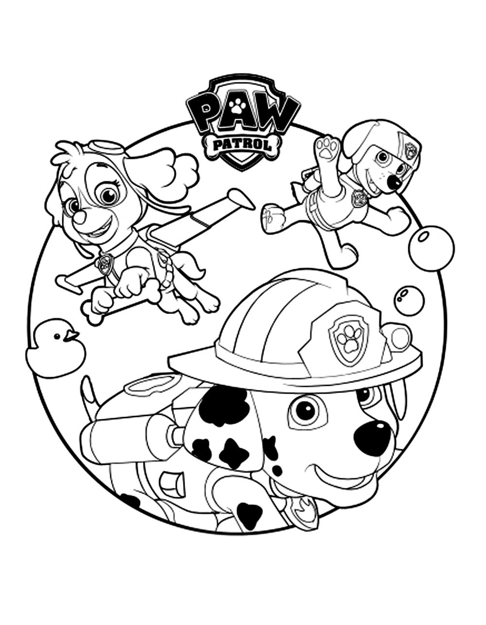 Printable Paw Patrol