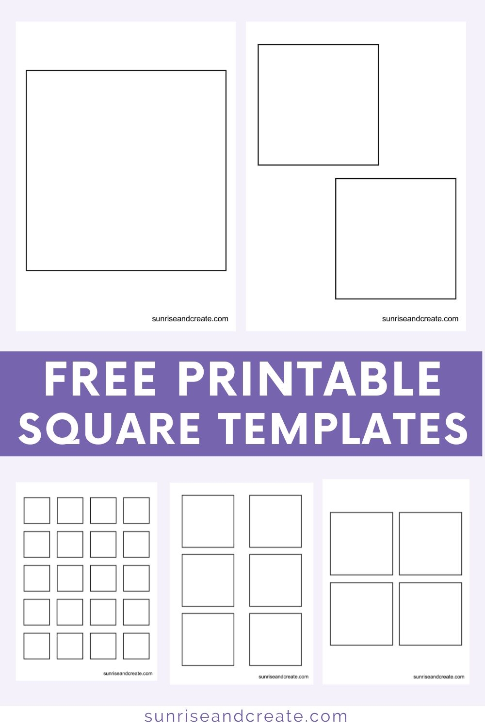 Square Template Printable
