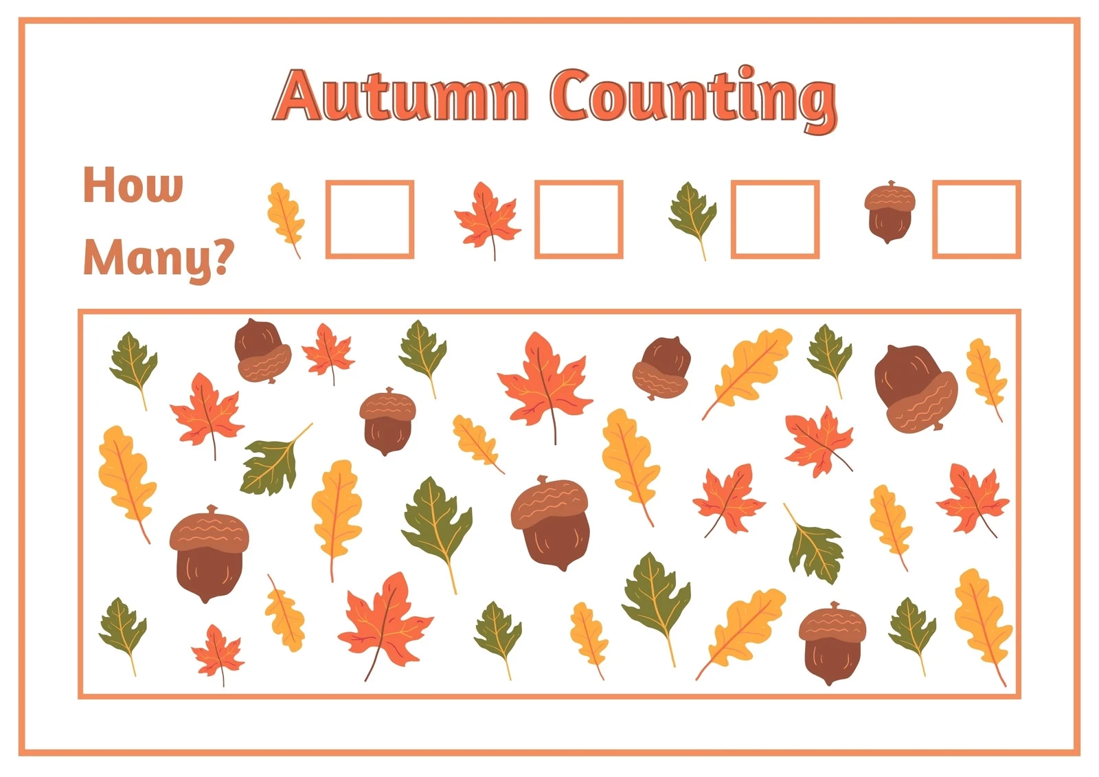 Free Printable Fall Worksheets