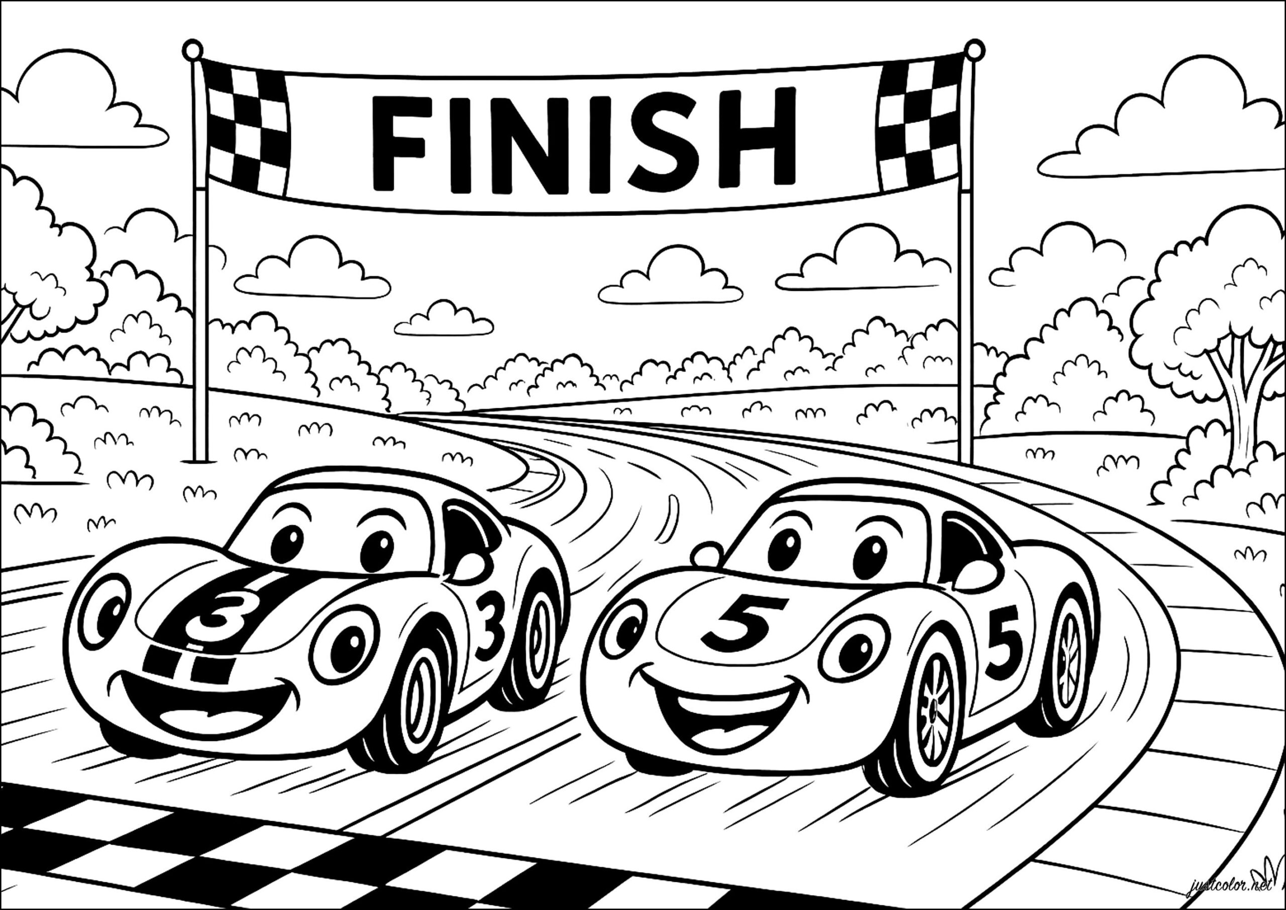 Printable Car Coloring Pictures