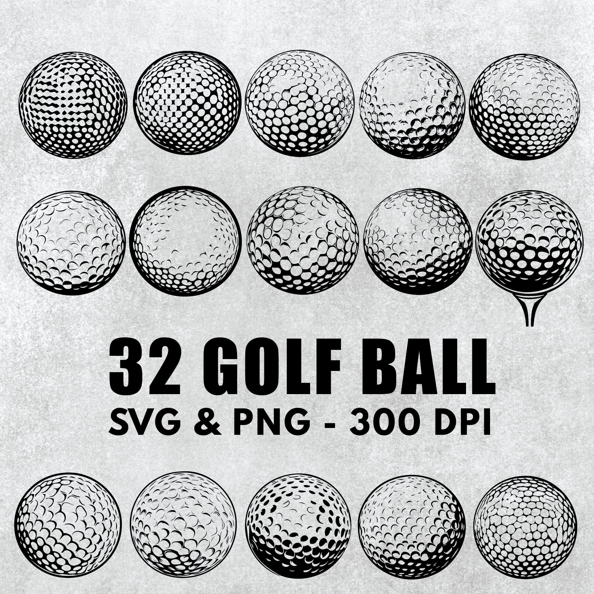 Printable Golf Balls