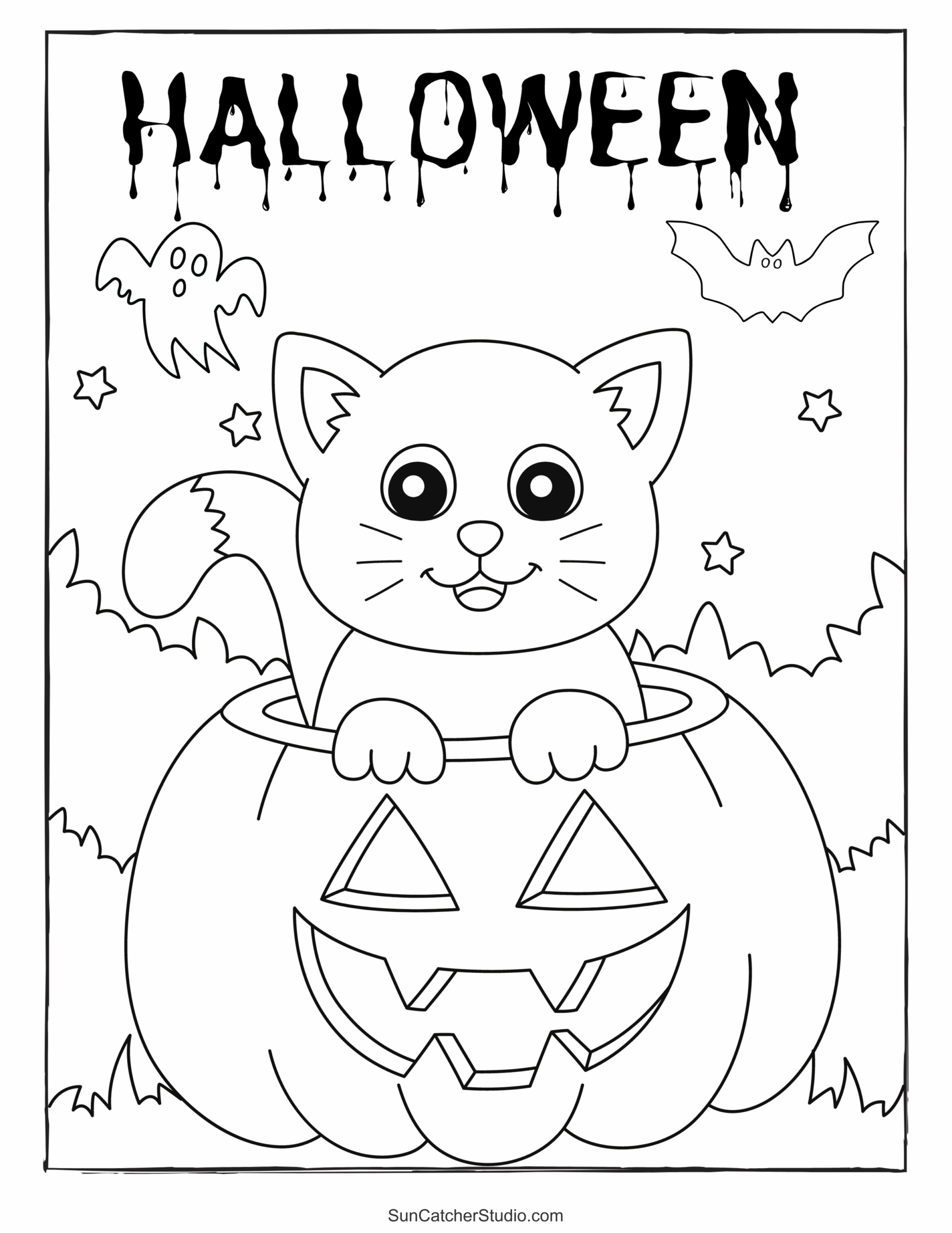 Halloween Coloring Pages And Coloring Sheets Free Printables 