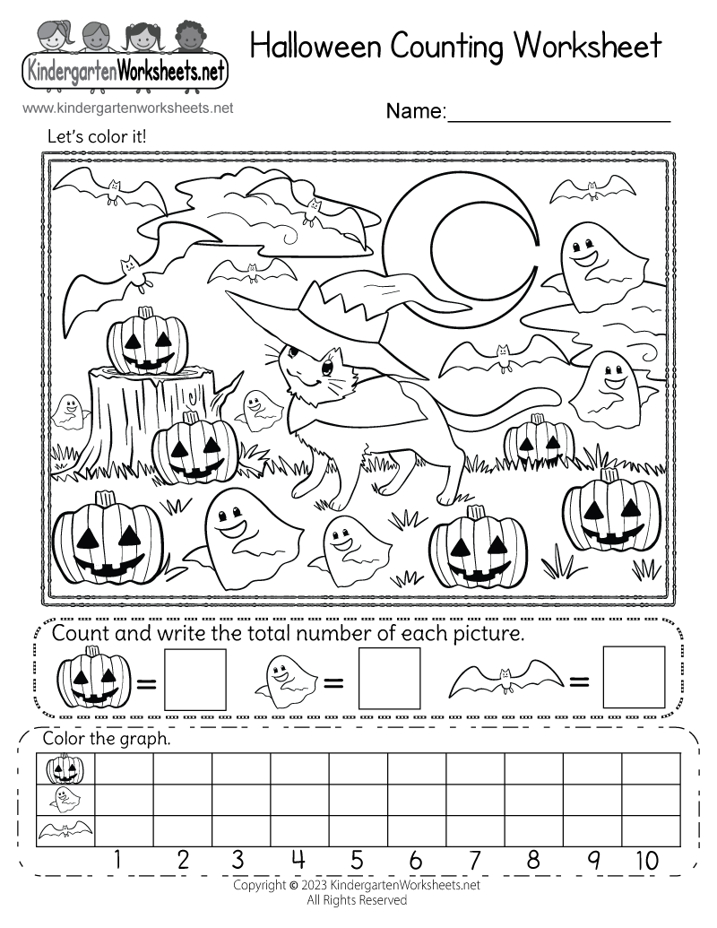 Halloween Worksheets Printable