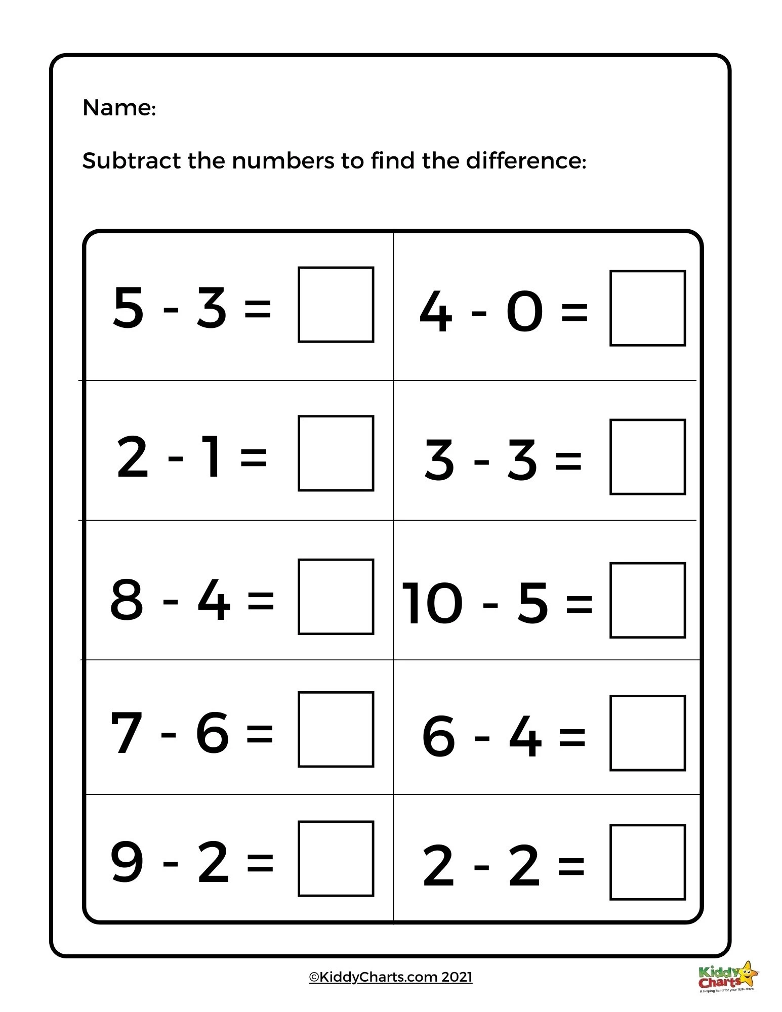 Kindergarten Math Worksheets Animal Math Worksheets KiddyCharts 
